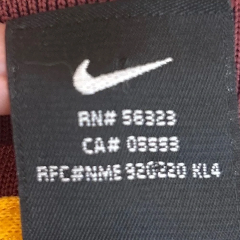 Nike Minnesota Golden Gophers Maroon Clima-FIT Quarter Zip Windbreaker Mens L‎